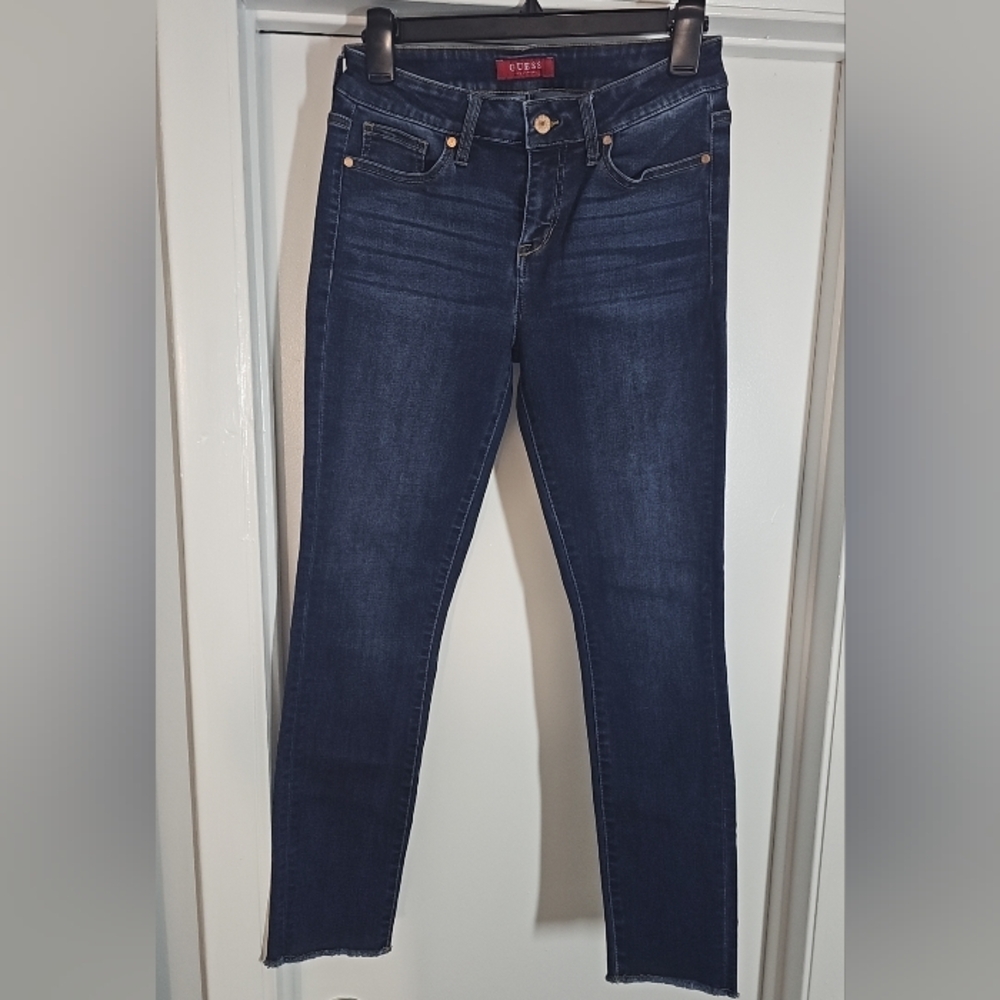 Guess Women's Deep Indigo Skinny Jeans